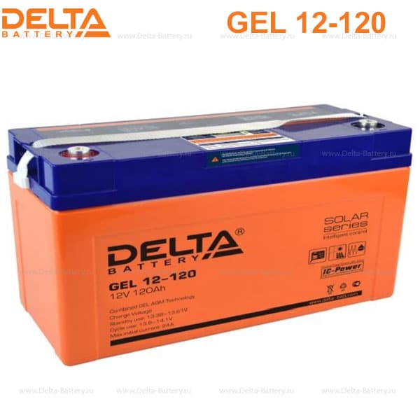 Аккумуляторная батарея Delta GEL 12-120 в Алдане