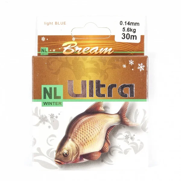 Леска зимняя NL Winter Ultra -30C 30 м. 0,12 мм в Алдане