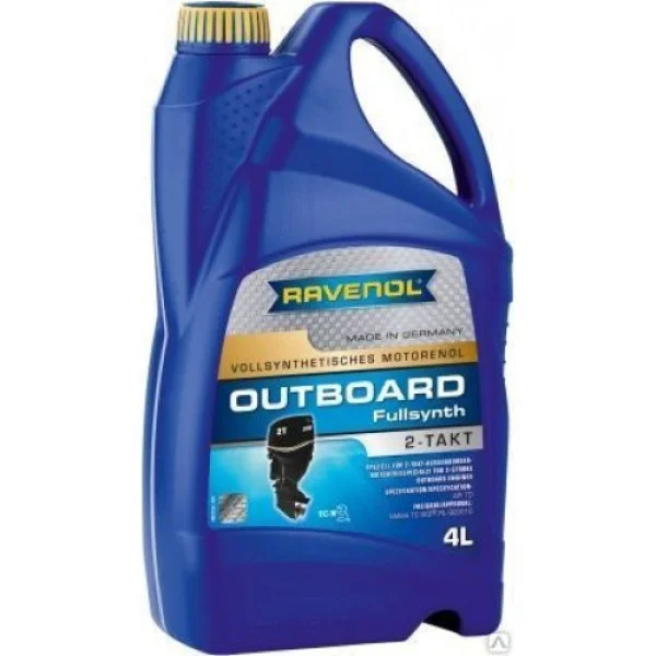 Масло RAVENOL Outboardoel 2T Mineral 4 л в Алдане