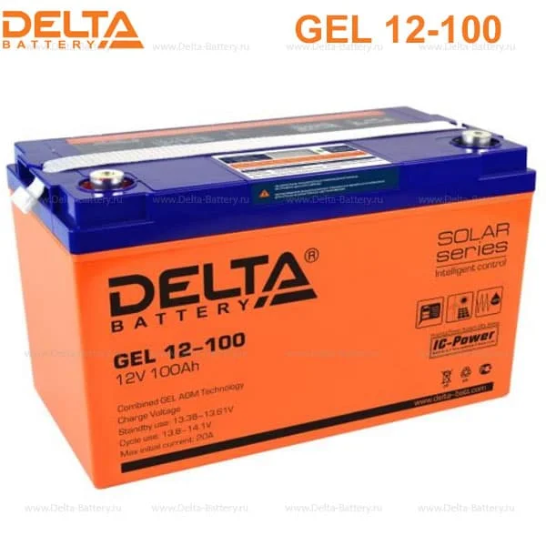 Аккумуляторная батарея Delta GEL 12-100 в Алдане