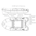 Надувная лодка Фрегат M430FM Light Jet в Алдане