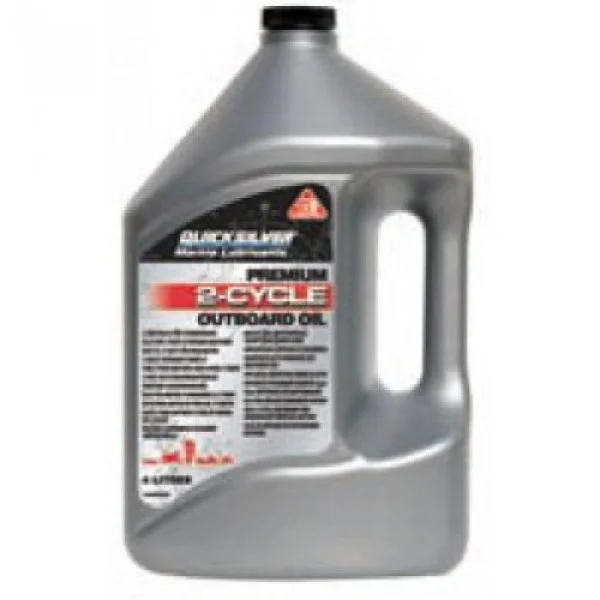 Масло Quicksilver Premium 2-Cycle TСW3 4л 92-858022QB1 в Алдане